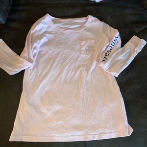 Pink vineyard vines long sleeve